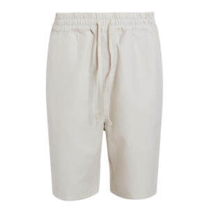 AllSaints Hanbury Linen Blend Straight Fit Shorts